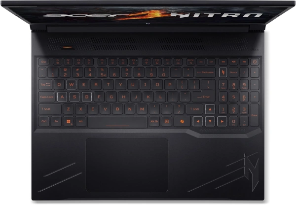 Ноутбук Acer Nitro V 16 ANV16-41-R22R Ryzen 5 8645HS 16Gb SSD512Gb NVIDIA GeForce RTX4050 6Gb 16" IPS WUXGA (1920x1200) без ОС black WiFi BT Cam (NH.QRVCD.003)