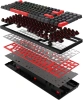 Клавиатура A4Tech S98 механическая красный/красный USB for gamer LED (S98 RED) кабель 1.8м