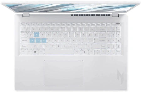 Ноутбук Acer Nitro Lite 16 NL16-71G-74YP Core i7 13620H 16Gb SSD512Gb NVIDIA GeForce RTX4050 6Gb 16" IPS WUXGA (1920x1200) без ОС white WiFi BT Cam (NH.D26CD.002)