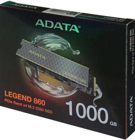 Накопитель SSD A-Data PCIe 4.0 x4 1TB SLEG-860-1000GCS Legend 860 M.2 2280