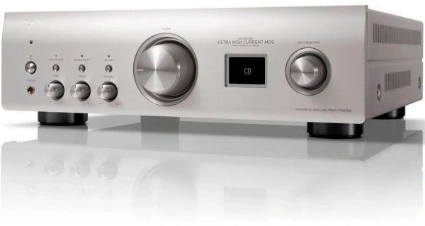 Усилитель Интегральный Denon PMA-1700N стерео полупроводниковый серебристый