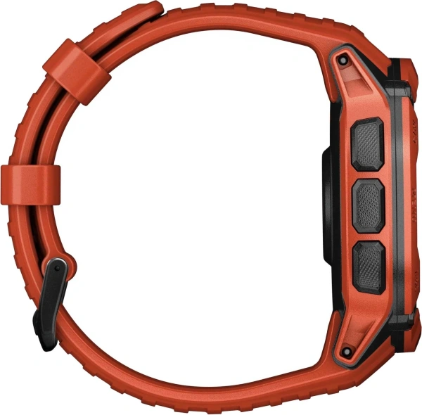 Смарт-часы Garmin Instinct 2X Solar 50мм 1" MIP корп.красный рем.красный (010-02805-01)