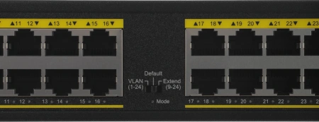Коммутатор Cudy FS1026PS1 (L2) 24x100Мбит/с 2x1Гбит/с 1SFP 24PoE 24PoE+ 300W неуправляемый