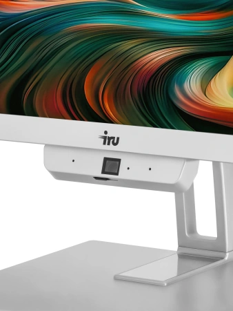 Моноблок IRU Planio 235 23.8" Full HD Ryzen 5 3500U (2.1) 16Gb SSD512Gb Vega 8 FreeDOS GbitEth WiFi BT 120W Cam серебристый 1920x1080