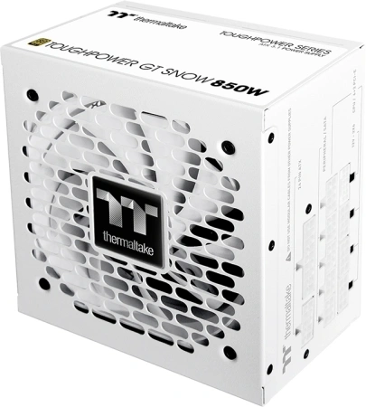 Блок питания Thermaltake ATX 850W Toughpower GT Gen.5 SNOW 80+ gold 24pin APFC 120mm fan 6xSATA Cab Manag RTL