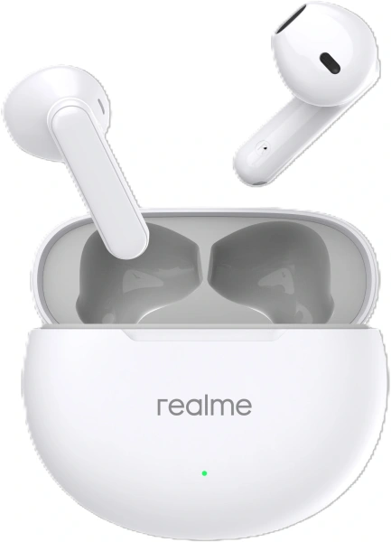 Гарнитура вкладыши Realme Buds T01 белый беспроводные bluetooth в ушной раковине (6941764436206)