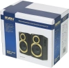 Колонки Sven SPS-619 GOLD 2.0 золотистый/черный 20Вт