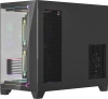 Корпус Formula Crystal Z6M Floe черный без БП mATX 4x120mm 2xUSB3.0 audio bott PSU