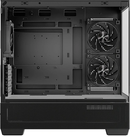 Корпус Deepcool CG380 3F черный без БП mATX 6x120mm 3x140mm 2xUSB3.0 audio bott PSU