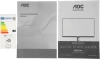 Монитор AOC 27" Q27G4X черный IPS LED 0.5ms 16:9 HDMI матовая HAS Piv 450cd 178гр/178гр 2560x1440 180Hz G-Sync FreeSync Premium DP 2K 5.29кг