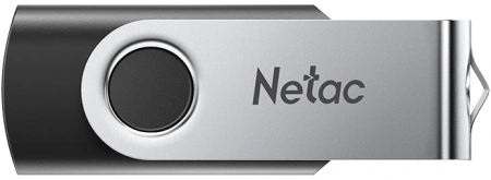 Флеш Диск Netac 256GB U505 NT03U505N-256G-32BK USB3.0 черный/серебристый