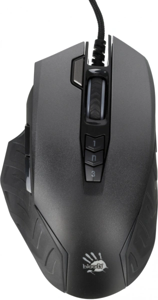 Мышь A4Tech Bloody J95s серый оптическая 8000dpi USB 9but (J95S GREY)