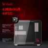 Корпус Bloody BD-CC110 белый/черный без БП mATX 5x120mm 2xUSB3.0 audio