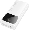 Мобильный аккумулятор Hoco J144A Hymn 30000mAh 2A 2xUSB-A белый (42149)