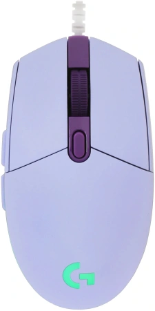 Мышь Logitech G102 LightSync сиреневый оптическая 8000dpi USB 6but (910-005857)