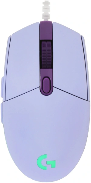 Мышь Logitech G102 LightSync сиреневый оптическая 8000dpi USB 6but (910-005857)