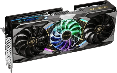 Видеокарта Asrock PCI-E 5.0 RX9070XT TC 16GO AMD Radeon RX 9070XT 16Gb 256bit GDDR6 2570/20000 HDMIx1 DPx3 HDCP Ret