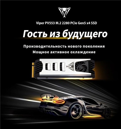 Накопитель SSD Patriot PCIe 5.0 x4 4TB PV553P4TBM28H PV553 M.2 2280