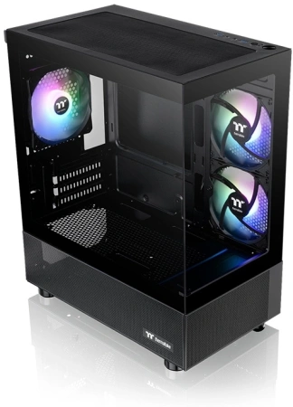 Корпус Thermaltake View 170 TG ARGB черный без БП mATX 5x120mm 2x140mm 1x200mm 2xUSB3.0 audio bott PSU