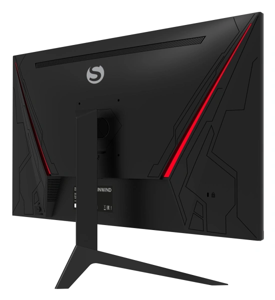 Монитор SunWind 27" SUN-M27BG130 черный IPS LED 3ms 16:9 HDMI матовая 300cd 178гр/178гр 2560x1440 180Hz G-Sync DP QHD 4.95кг
