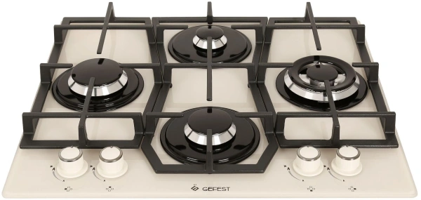 Газовая варочная поверхность Gefest ПВГ 2231-10 В81 кремовый