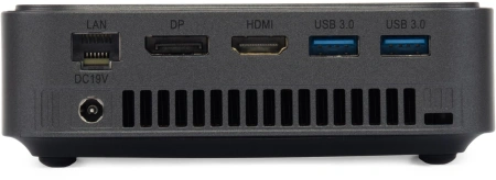 Неттоп IRU Tactio 310TLCN i3 1115G4 (3) 16Gb SSD256Gb UHDG Windows 11 Pro GbitEth WiFi BT 65W черный (2136303)