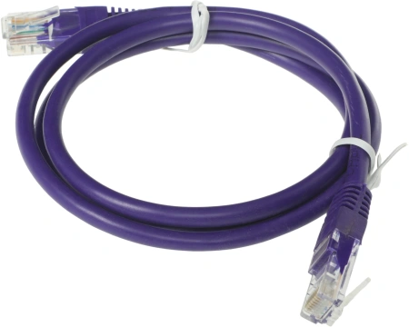 Патч-корд Premier PP12-1M/V 1000Гбит/с UTP 4 пары cat.5E CCA molded 1м фиолетовый RJ-45 (m)-RJ-45 (m)
