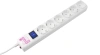 Сетевой фильтр Powercube SPG(5+1)-16B-3M-WHITE 3м (6 розеток) белый (коробка)