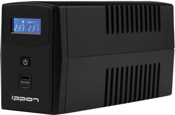 Источник бесперебойного питания Ippon Back Power Pro II Euro 650 360Вт 650ВА черный