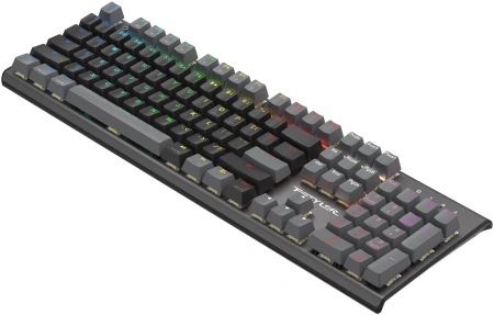 Клавиатура A4Tech FS100 механическая черный USB for gamer LED кабель 1.8м