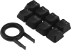 Клавиатура A4Tech B865 механическая серый/черный USB for gamer LED (B865 ICE BLUE) кабель 1.8м