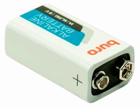 Батарея Buro Alkaline 6LR61 9V (1шт) блистер
