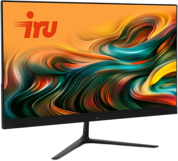 Моноблок IRU P231 23.8" Full HD Cel N4020 (1.1) 8Gb SSD256Gb UHDG 600 Windows 11 Pro GbitEth WiFi BT 36W Cam черный 1920x1080