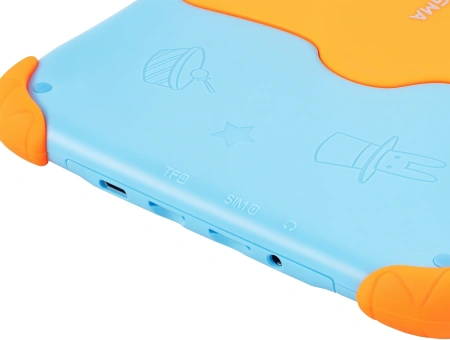 Планшет Digma Kids A8 SC9863A (1.6) 8C RAM2Gb ROM32Gb 8" IPS 1280x800 4G Android 11.0 Go синий 2Mpix 0.3Mpix BT WiFi microSD 512Gb 3000mAh 240hrs