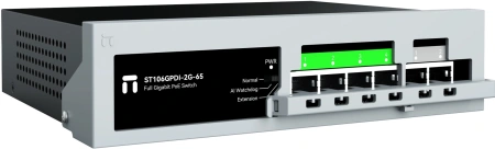 Коммутатор Netis ST106GPDI-2G-65 6x1Гбит/с 1xКомбо(1000BASE-T/SFP) 4PoE 65W неуправляемый