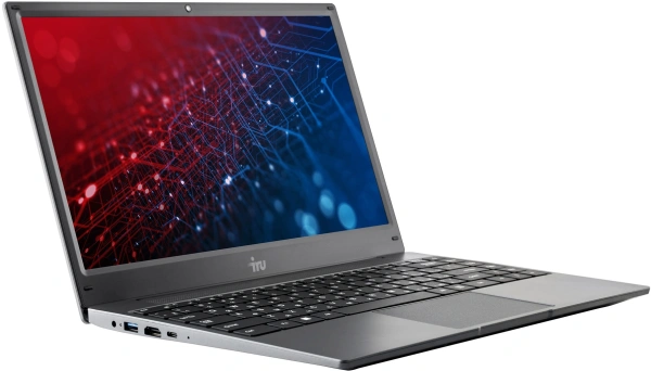 Ноутбук IRU 14TLHC Core i3 1115G4 8Gb SSD512Gb Intel UHD Graphics 14" IPS FHD (1920x1080) без ОС grey WiFi BT Cam (1996898)