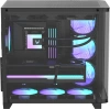 Корпус Formula Crystal U2 черный без БП ATX 10x120mm 1xUSB2.0 1xUSB3.0 audio bott PSU