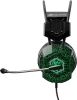 Наушники с микрофоном Оклик HS-L500G TOXIC черный 2.2м мониторные оголовье (472656)
