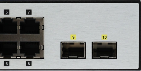 Коммутатор D-Link DGS-1210-10P/ME/B1A 8x1Гбит/с 2SFP 8PoE управляемый