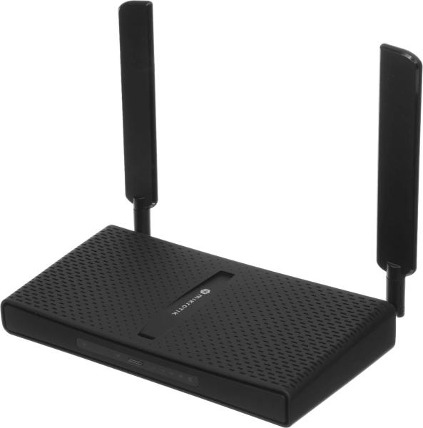 Роутер беспроводной MikroTik hAP ac3 (RBD53IG-5HACD2HND) AC1200 10/100/1000BASE-TX черный