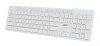 Клавиатура Acer OKW123 белый USB Multimedia (ZL.KBDEE.00D) кабель 1.5м