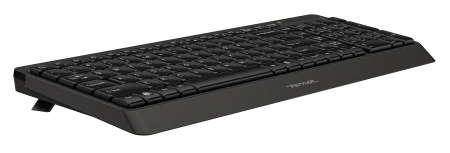 Клавиатура A4Tech FK15 черный USB (FK15 BLACK) кабель 1.5м