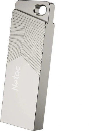 Флеш Диск Netac 64Gb UM1 NT03UM1N-064G-32PN USB3.2 серебристый