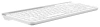 Клавиатура A4Tech FK25 белый/серый USB slim (FK25 WHITE) кабель 1.5м