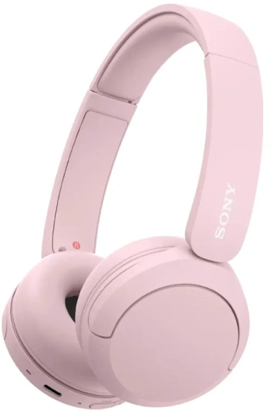 Гарнитура накладные Sony WH-CH520 розовый беспроводные bluetooth оголовье (WH-CH520/PZ E)