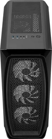 Корпус Aerocool Aero One Frost-G-BK-v1 черный без БП ATX 4x120mm 2x140mm 2xUSB3.0 audio bott PSU