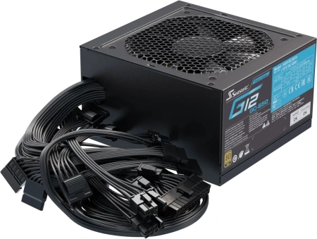 Блок питания Seasonic ATX 650W G12 GC-650 80+ gold (20+4pin) APFC 120mm fan 6xSATA RTL
