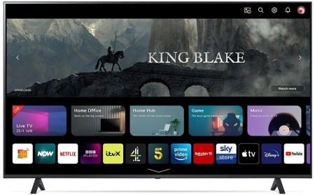 Телевизор LED LG 86" 86UR78006LB.ARUG черный 4K Ultra HD 60Hz DVB-T DVB-T2 DVB-C DVB-S DVB-S2 USB WiFi Smart TV