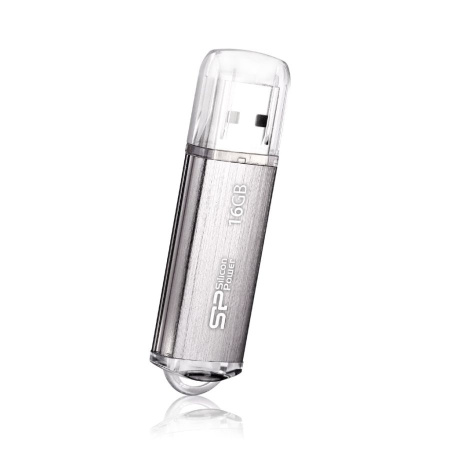 Флеш Диск Silicon Power 16Gb Ultima II-I Series SP016GBUF2M01V1S USB2.0 серебристый