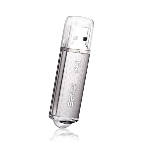 Флеш Диск Silicon Power 16Gb Ultima II-I Series SP016GBUF2M01V1S USB2.0 серебристый